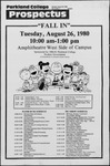 Prospectus, August 25, 1980 by Sharon Wienke, William M. Staerkel, Mark Sterkel, and Chris Slack