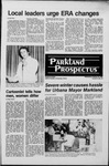 Prospectus, February 10, 1982 by Rich Wear, Charles Archibald, Patty Thorne, Albert Sapp, L. L. Waddell, Bret Godfrey, Randy Tomblin, Jan Alexander, and Carol Manley
