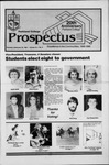 Prospectus, September 26, 1985 by Jeanene Edmison, Mike Dubson, Rena Murdock, Daryl Bruner, Dave Fopay, Sharon Yoder, Amy L. Jones, S. Morrow, Enrique Barreto, James E. Costa, Tim Mitchell, and Kevin Bolin