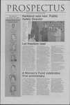 Prospectus, September 25, 2002 by Sarah Ramey, Blane McClellan, Jordan Holmes, and Ben Lee