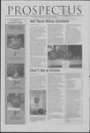 Prospectus, November 6, 2002 by Jesse Woodrum, Sarah Ramey, Christopher M. Albin, Blane McClellan, Jarrod Finn, Jordan Holmes, M.E. Krewson, and Mike Mears